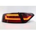 AUDI A5 B8 10-12 Red Smoke Light Bar LED Tail Lamp